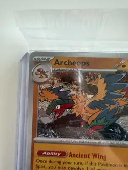 Pokemon TCG Archeops Field Museum Promo Pikachu Stamp Pokemon Card Sealed - Image 2