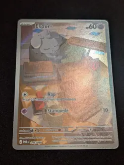 Espurr 095/088 Perfect Order Illustration Rare Pokemon Card - NM - Image 1