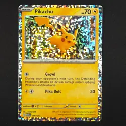 Pikachu 006/015 - McDonald's Promo - Pokemon Card - Image 1