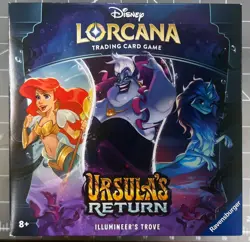 Disney Lorcana: Ursula's Return - Illumineer's Trove Box, Brand New - Sealed - Image 1