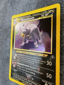 Pokemon TCG Neo Discovery Houndoom 4/75 Holo Rare Unlimited Edition Card - Image 2