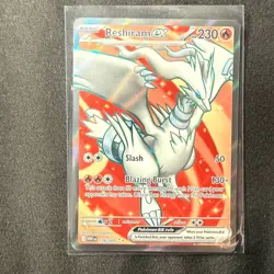 Reshiram ex 158/086 Sv: White Flare Holo Full Art Pokemon Card - Image 1
