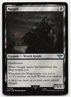 Nazgul (0336) #336 (NM) Lord of the Rings LTR Magic MTG - Image 1