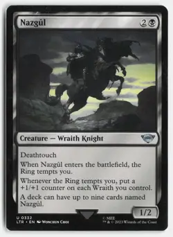 Nazgul (0332) #332 (NM) Lord of the Rings LTR Magic MTG - Image 1