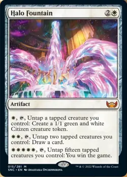 Halo Fountain [Streets of New Capenna] Near Mint - Image 1