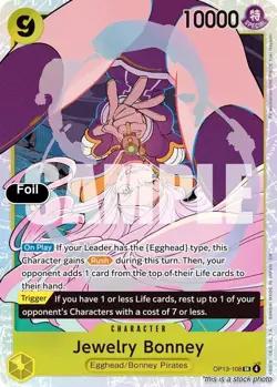 Jewelry Bonney [OP13 - OP13-108] - NM [Foil] TCG One Piece - Image 1