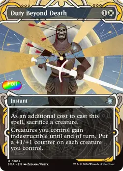 Foil Duty Beyond Death - 4 - NM - Secrets of Strixhaven: Mystical Archive - Image 1