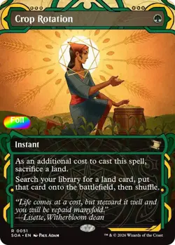 Foil Crop Rotation - 51 - NM - Secrets of Strixhaven: Mystical Archive - Image 1