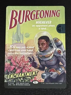 MTG Edge of Eternities Special Guests Burgeoning Showcase 0126 NM Mythic - Image 1