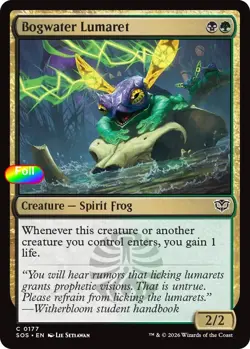 Foil Bogwater Lumaret - 177 - NM - Secrets of Strixhaven - Image 1