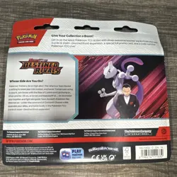 Pokemon TCG: Scarlet & Violet Destined Rivals 3 Pack Blister FACTORY SEALED - Image 2