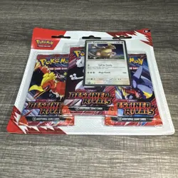 Pokemon TCG: Scarlet & Violet Destined Rivals 3 Pack Blister FACTORY SEALED - Image 3