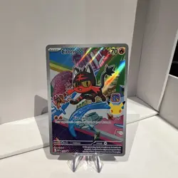 Pokemon TCG Litten Holo Promo MEP EN 044 - Image 1