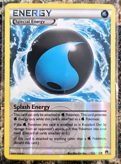 Pokemon 2016 BREAKpoint Splash Energy 113 Rev Holo MP - Image 1