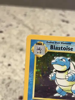 Blastoise Base Set Holo 2/102: Pokemon TCG- Lightly Played (LP) Vintage WOTC - Image 3