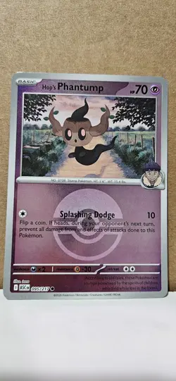 Hop's Phantump (Poke Ball) ASC 095/217 Pokemon ME: Ascended Heroes Common Rev... - Image 1