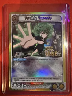 Terrible Tornado OPM-1-013 Judge Promo Prize Card Union Arena English - Image 3