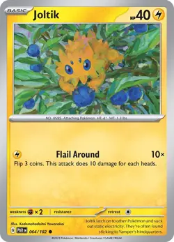 Joltik - 064/182 PAR 064/182 Pokemon SV04: Paradox Rift Common Normal EN NM - Image 1