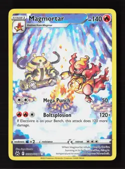 Magmortar GG03/GG70 Holo Crown Zenith Galarian Gallery Pokemon NM - Image 1