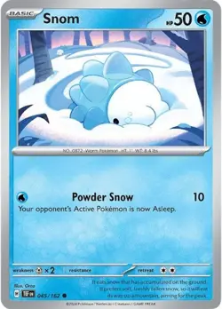 Snom - 045/162 TEF 045/162 Pokemon SV05: Temporal Forces Common Normal EN NM - Image 1