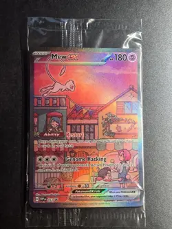 Mew ex 053 NM SEALED Scarlet & Violet Promo Holo Promo Pokemon - Image 1