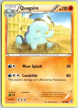 Quagsire Common XY - Ancient Origins 39/98 NM Pokemon TCG - Image 1