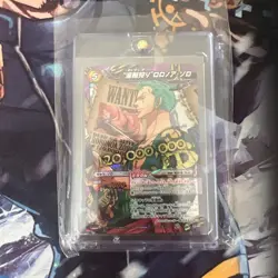 Bandai Authentic One Piece Miracle Battle Carddass M Rare Roronoa Zoro M83 of 85 - Image 1