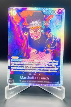 Marshall D Teach OP-09 SR | One Piece TCG: The Best Vol. 2 English - Foil NM - Image 1