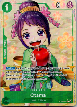 One Piece 500 Years In The Future Otama Alternate Alt Art OP07-022 R - Image 1