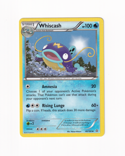 Whiscash 40/160 Primal Clash 2015 Regular Non Holo Pokemon Card Near Mint NM - Image 1