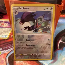 Noivern 101/131 Rare Reverse Holo SM - Forbidden Light Pokemon LP - Image 1