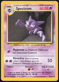 Carte Pokemon Spectrum 29/102 Set de base Francais - Image 1