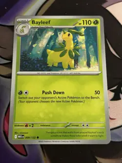 Bayleef - 009/132 - Non-Holo - Mega Evolution - MINT - Pokemon - Image 1