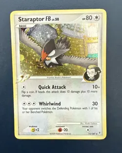 Staraptor FB 11/147 Holo Rare Supreme Victors Pokemon LP - Image 1