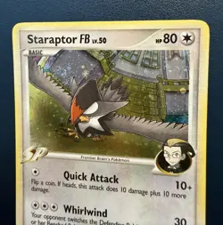 Staraptor FB 11/147 Holo Rare Supreme Victors Pokemon LP - Image 3