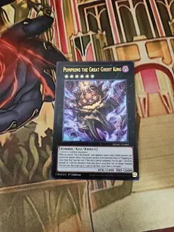 Pumpking the Great Ghost King MZMU-EN005 Ultra Rare 1st Edition NM Yugioh - Image 1