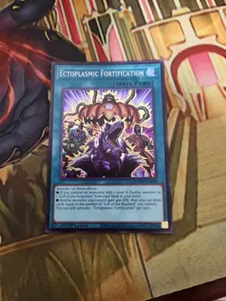 Ectoplasmic Fortification - MZMU-EN008 - Secret Rare 1st Edition NM Yugioh - Image 1