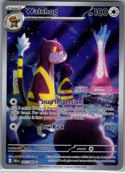 Watchog 097/086 ME04: Chaos Rising - Pokemon Card - NM - Image 1
