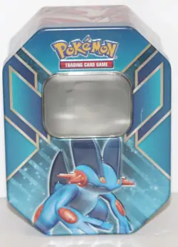 2015 Pokemon TCG Swampert EX Hoenn Power - EMPTY Tin Collectible Card Storage - Image 1