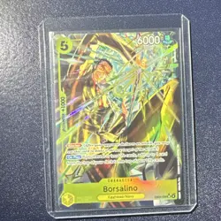 One Piece Borsalino Character Card Egghead EB04-058 6000 Power Foil Alt Art EN - Image 3
