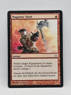 Magnetic Theft Uncommon Fifth Dawn #74 Magic the Gathering Near Mint - Image 1