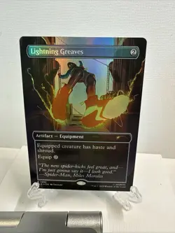 Lightning Greaves (1992) (Rainbow Foil) Secret Lair Drop Foil - Image 1