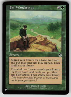 Far Wanderings Common The List Reprints 125/143 MTG Near Mint 2020 - Image 1