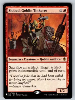 MTG Slobad, Goblin Tinkerer R The List Reprints 133/351 NM - Image 1