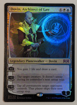 MTG - 1x Dovin Architect of Law - Ravnica Allegiance NM Foil Magic The Gathering - Image 1