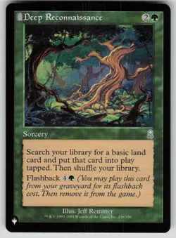 Deep Reconnaissance Uncommon The List Reprints 236/350 MTG Near Mint 2020 - Image 1