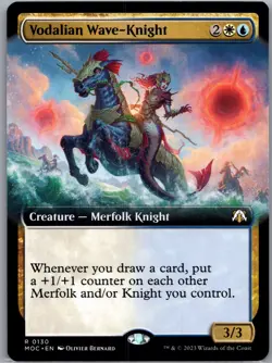 Vodalian Wave-Knight (Extended Art) R Commander: March of the Machine 130 NM Nor - Image 1
