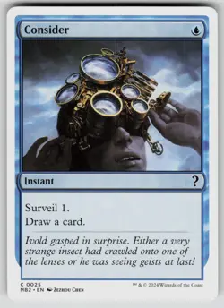 Consider (White Border) Common Mystery Booster 2 25 MTG Near Mint 2024 - Image 1