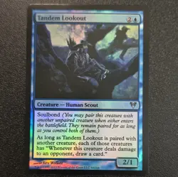 Tandem Lookout 1x FOIL AVR MTG Avacyn Restored Uncommon NM blue - Image 1