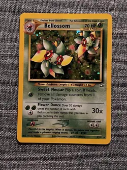 🌸 Pokemon Bellossom 3/111 Neo Genesis - Rare Holo 🌸 - Image 1